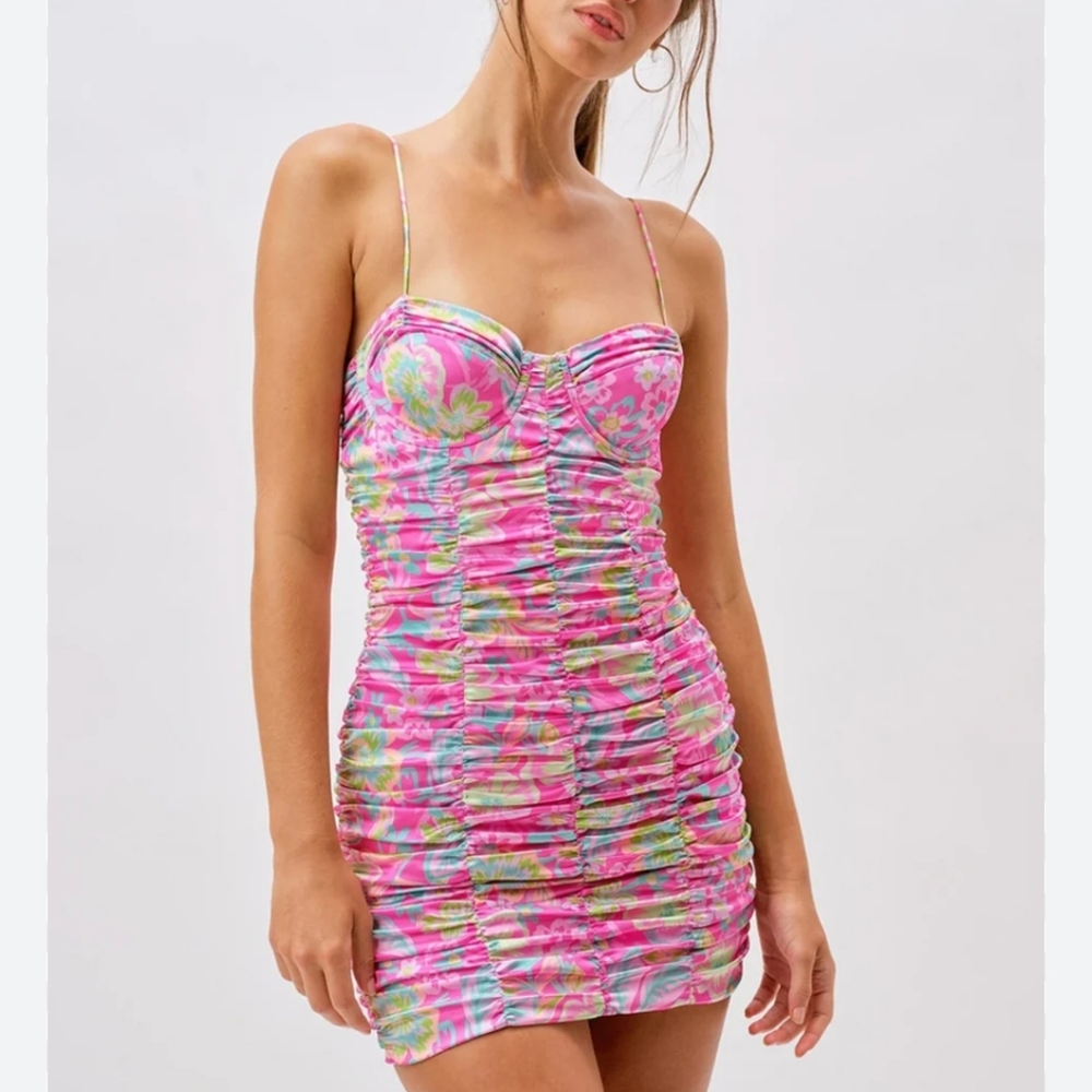 For Love And Lemons Julien Mini Dress